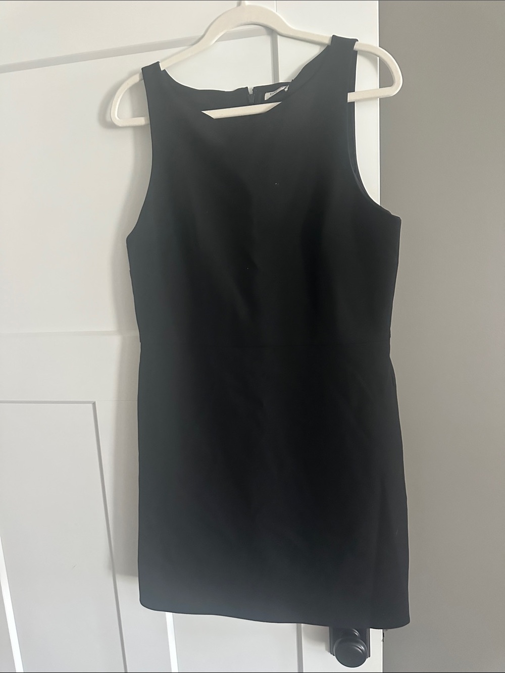 Babaton Black Sleeveless Sheath Dress